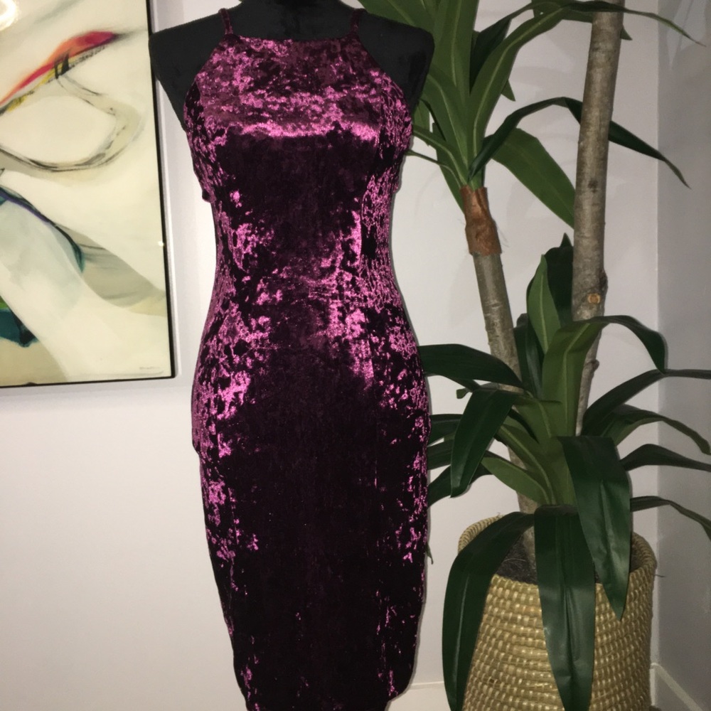 Burgundy Dress